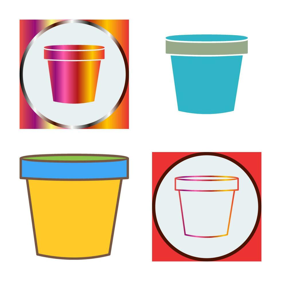 Plant Pot Vector Icon