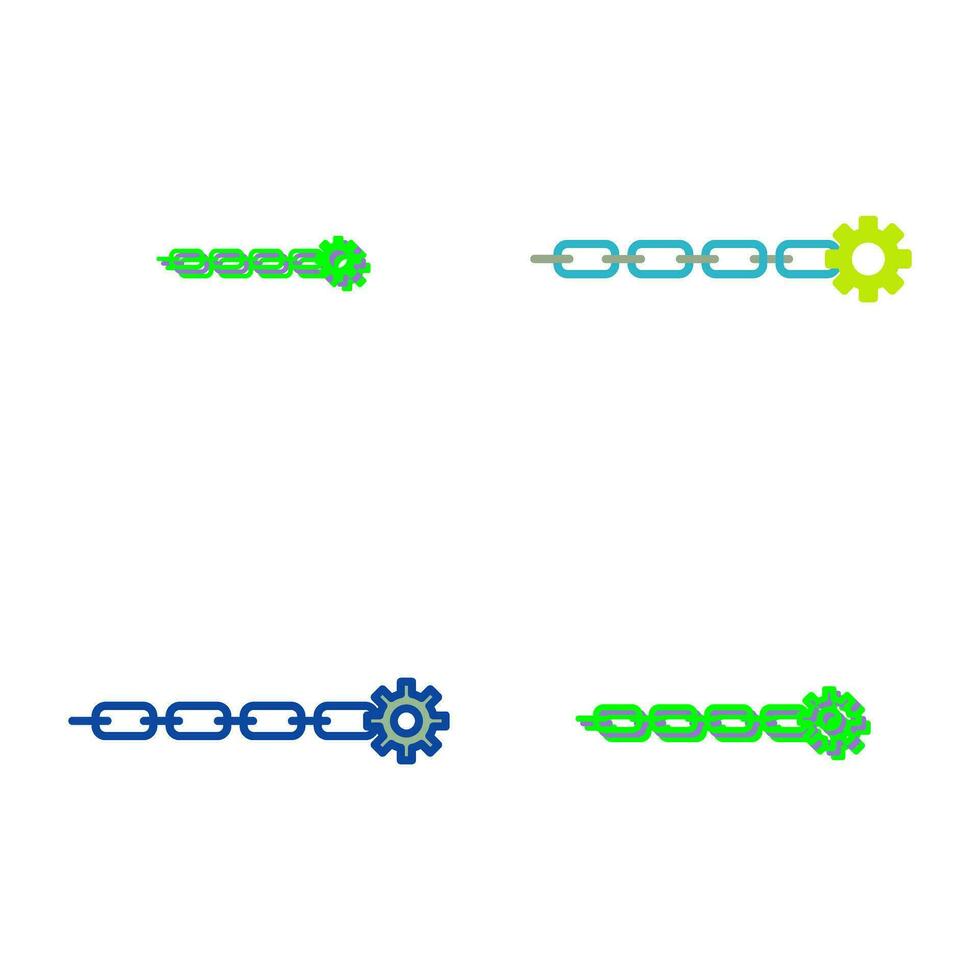 Unique Link Sales Vector Icon