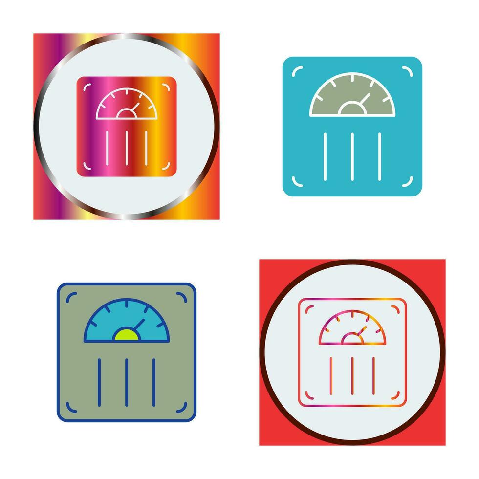 Weight Scale Vector Icon