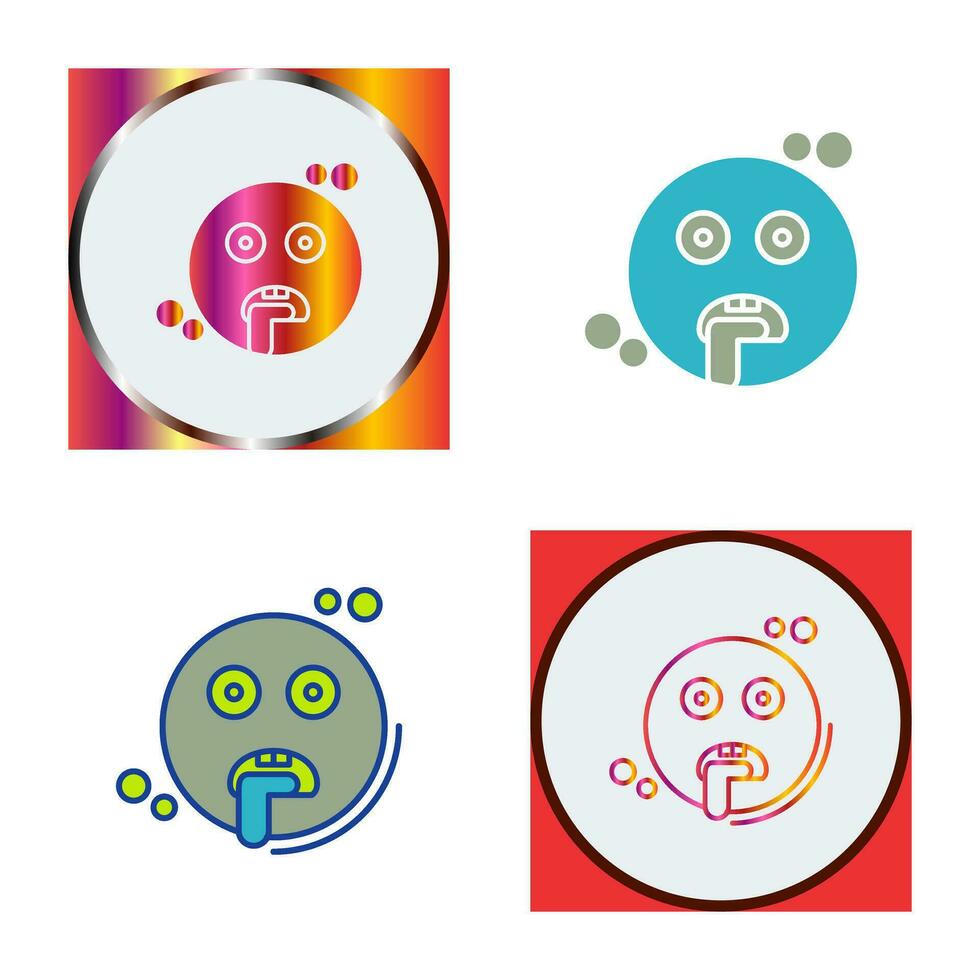 Drooling Vector Icon