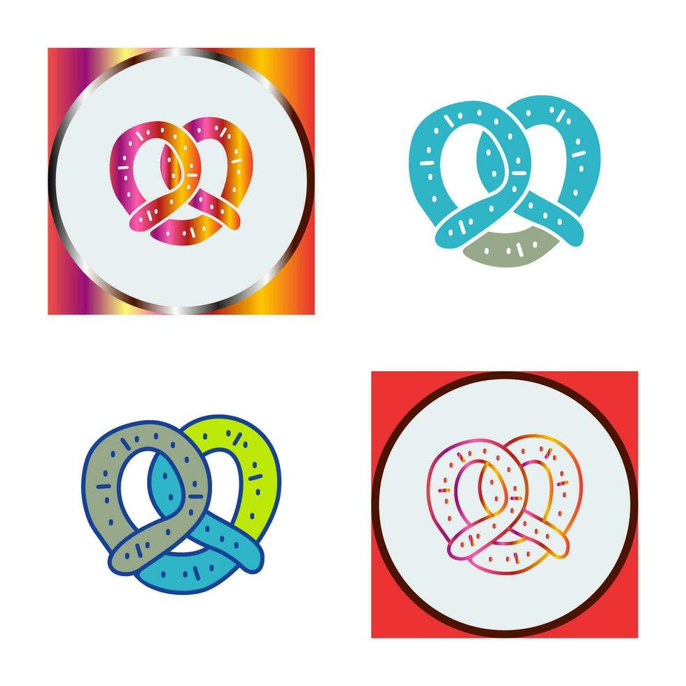 Pretzel Vector Icon
