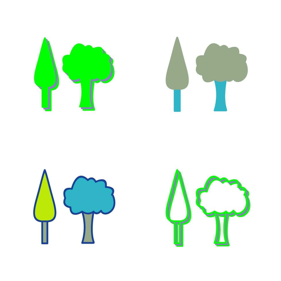 Trees Vector Icon