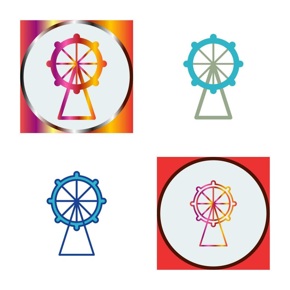 Ferris Wheel Vector Icon