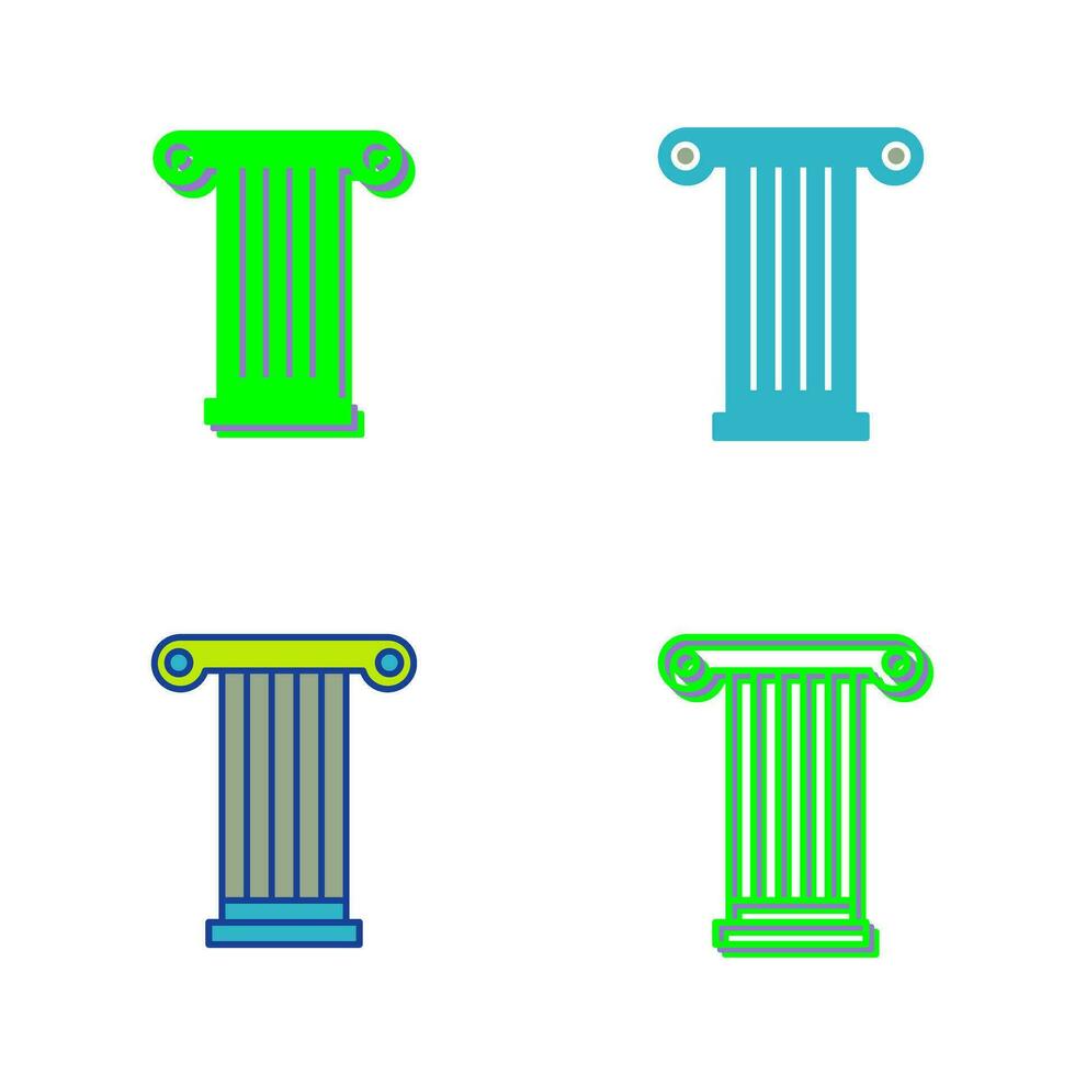 Pillar Vector Icon