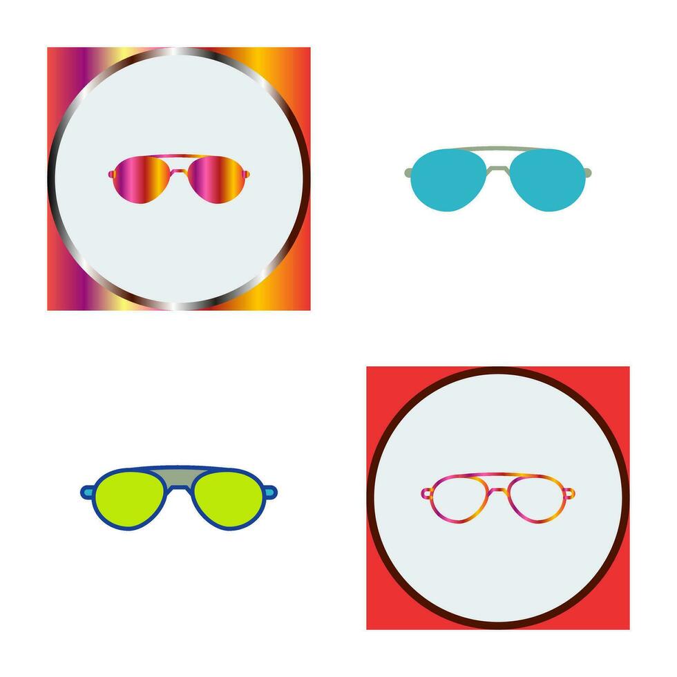 icono de vector de gafas de sol