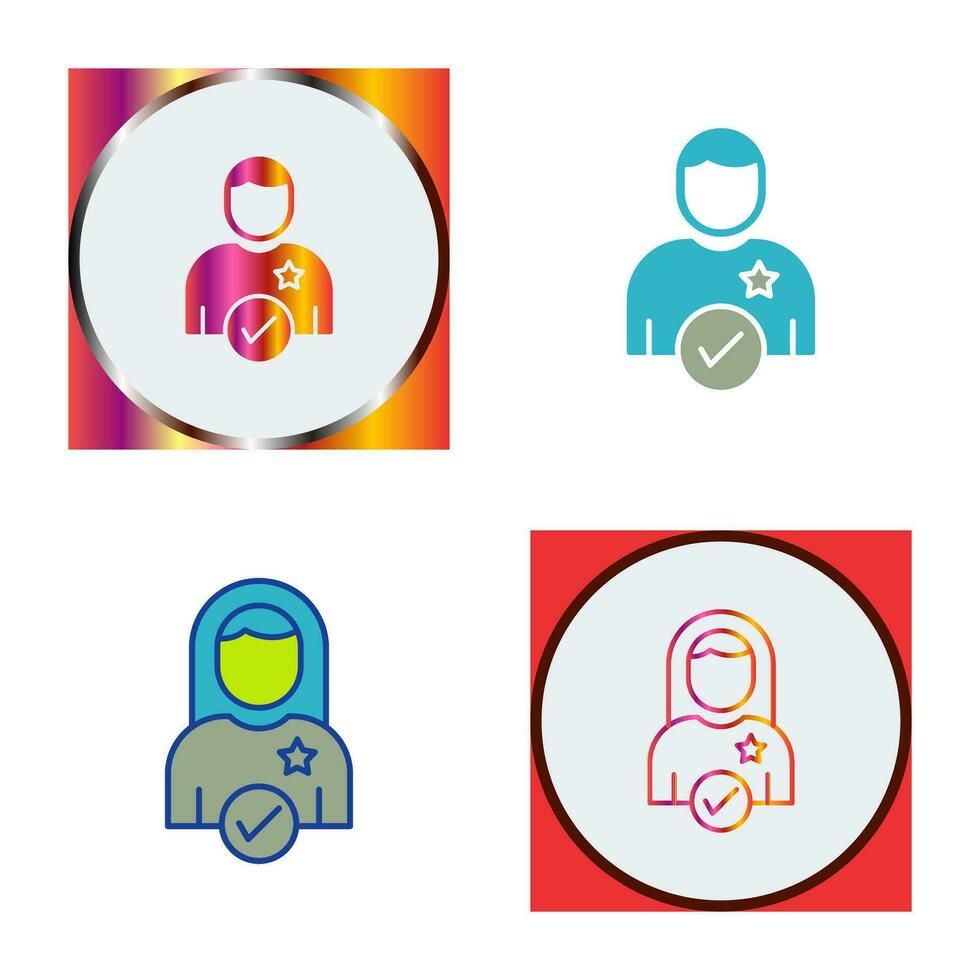 Candidate Vector Icon