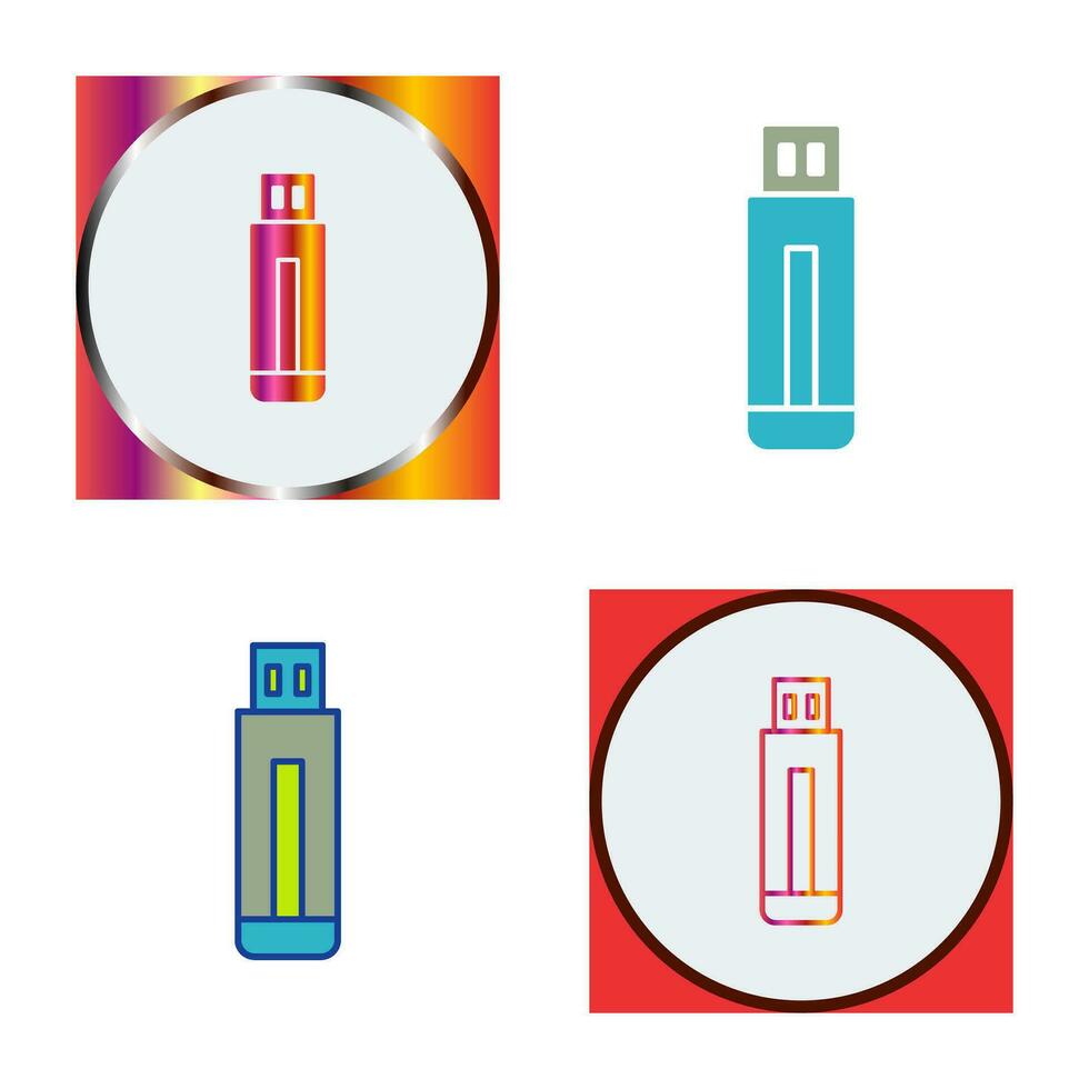 USB Drive Vector Icon