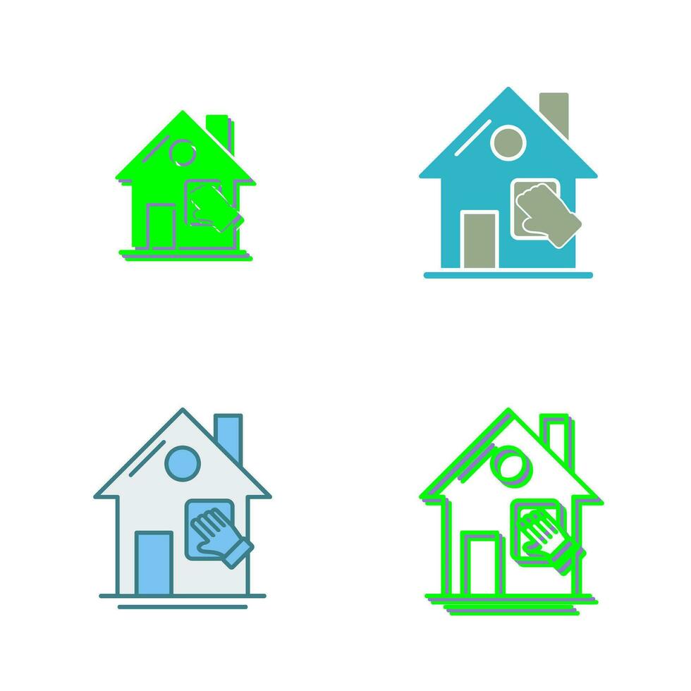 House Cleaning Vector Icon