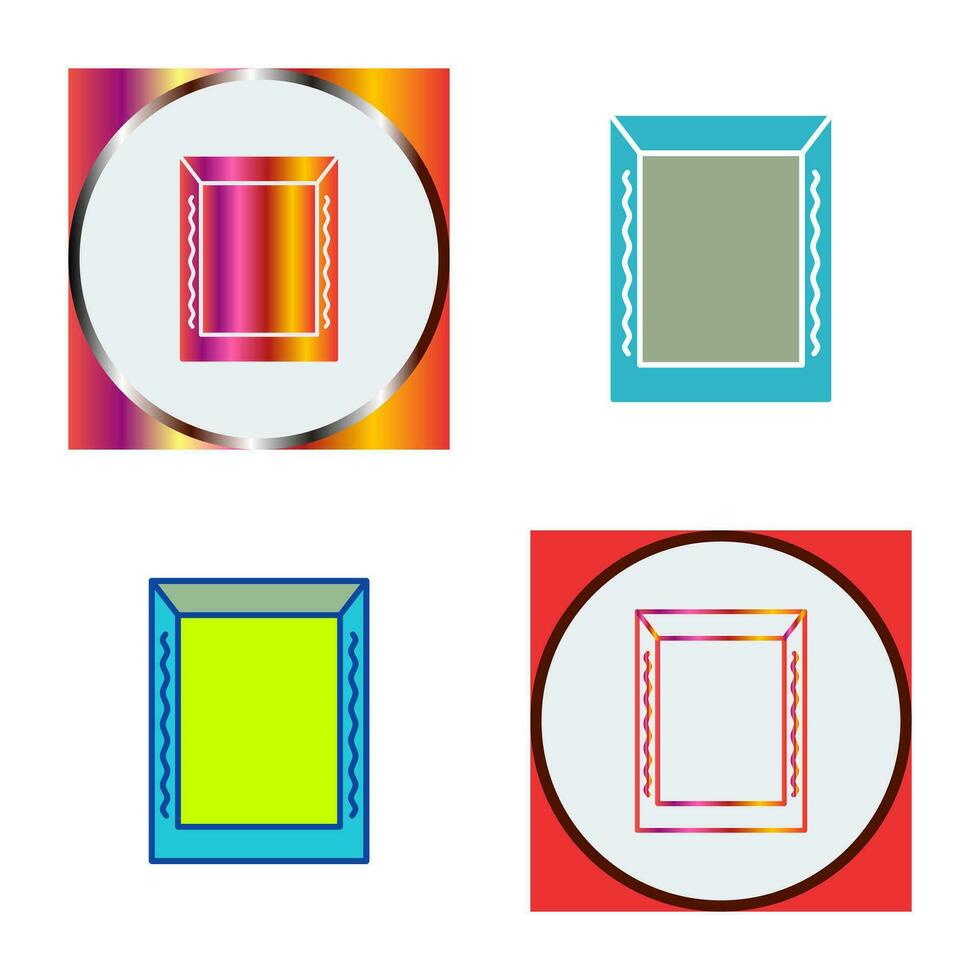 Unique Frame Vector Icon