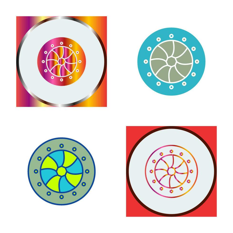 Unique Optical Diaphram Vector Icon