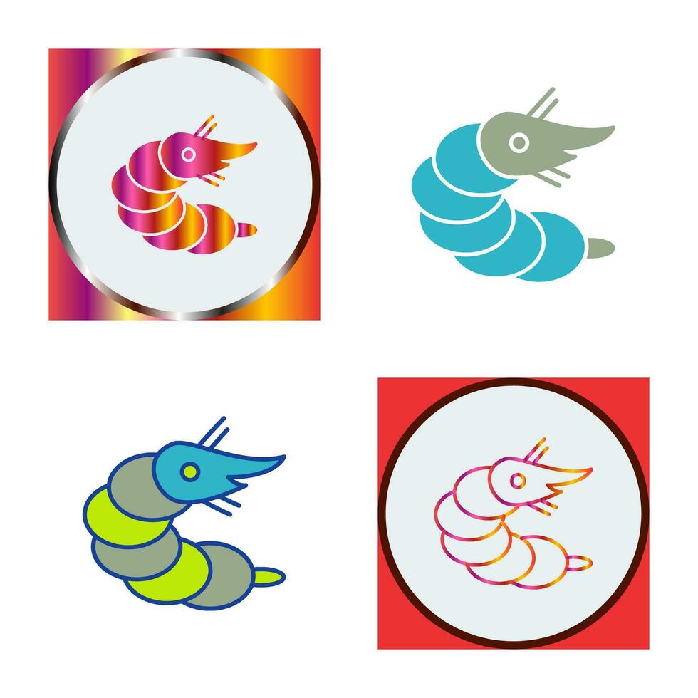 Shrimp Vector Icon