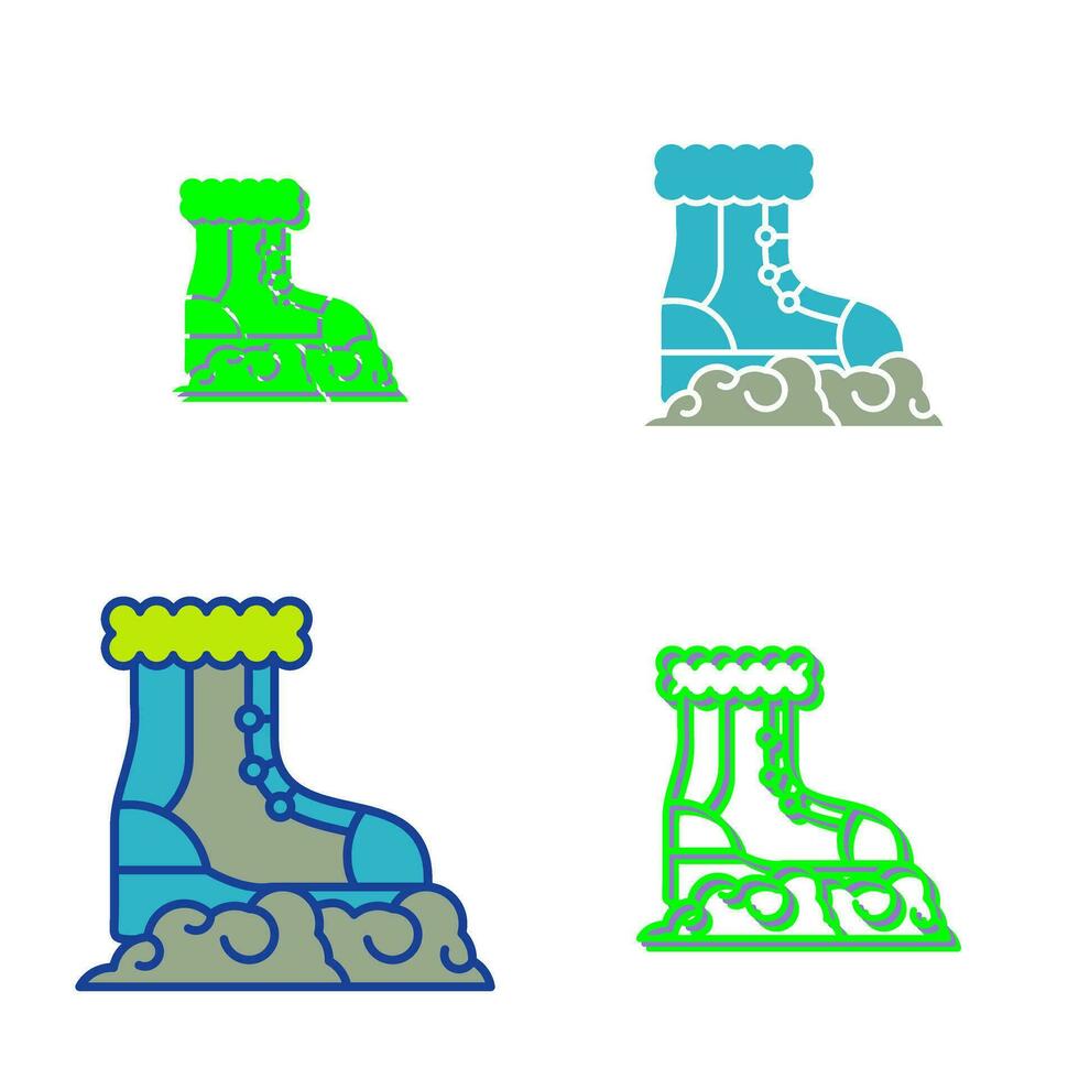 Snow Boots Vector Icon