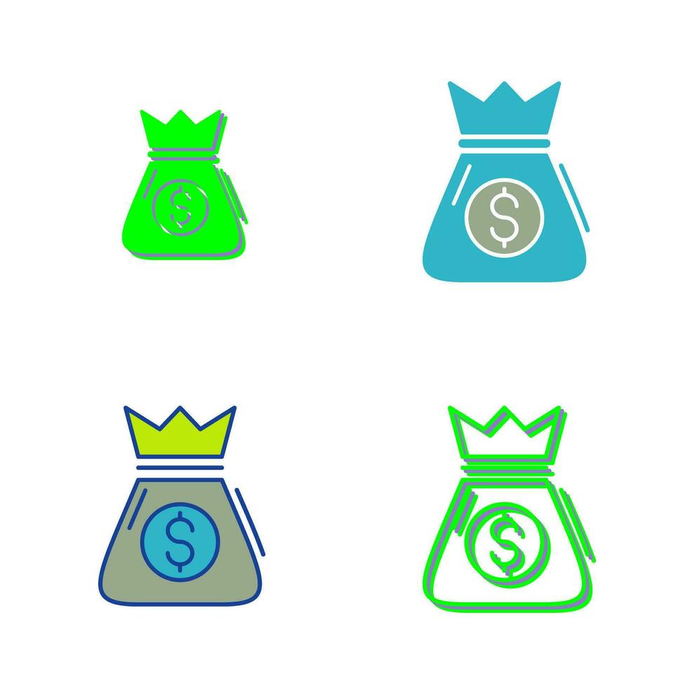 Money Bag Vector Icon