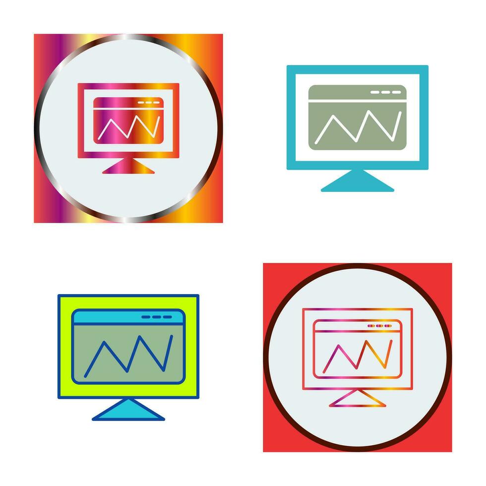 Web Analysis Vector Icon