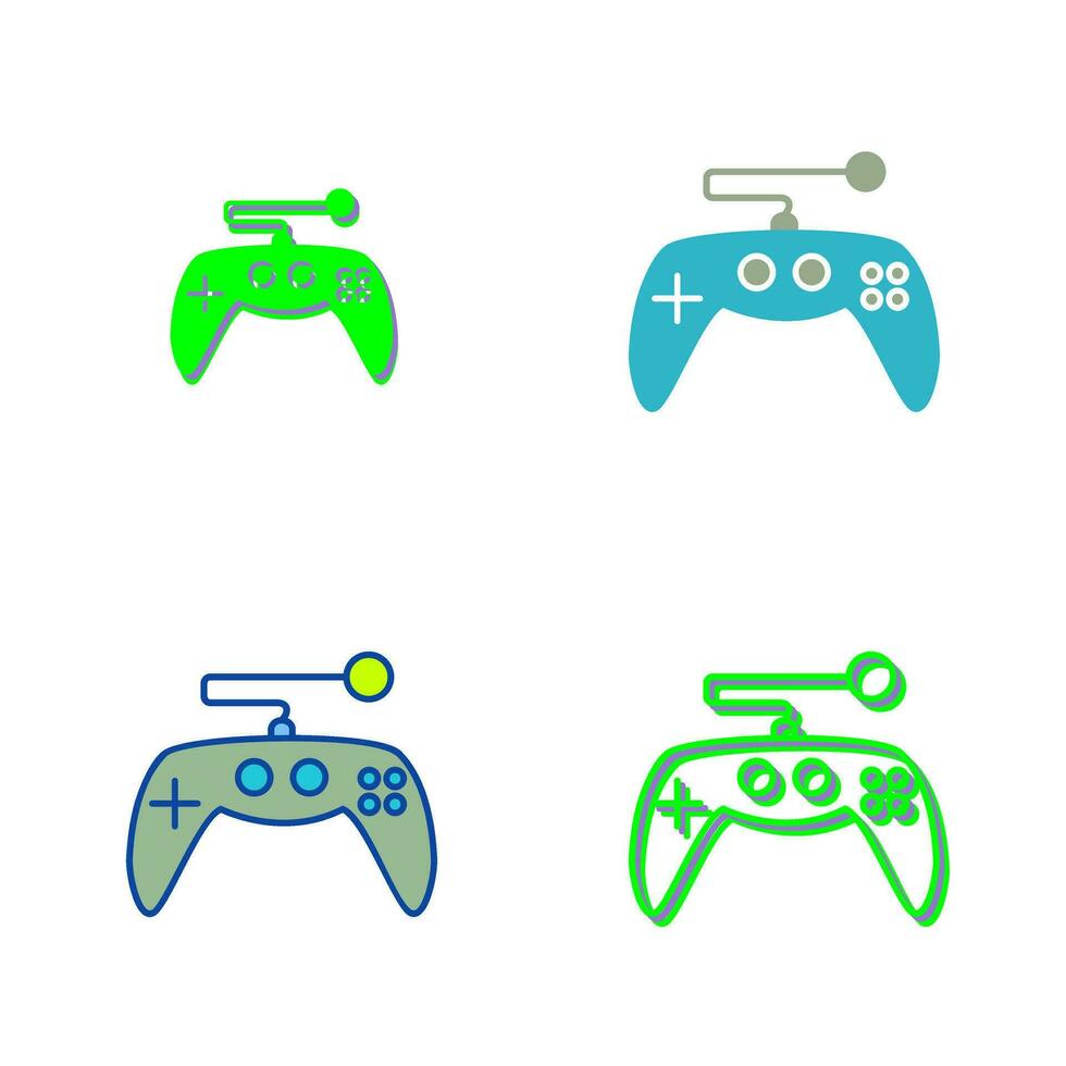 Unique Gaming Control Vector Icon