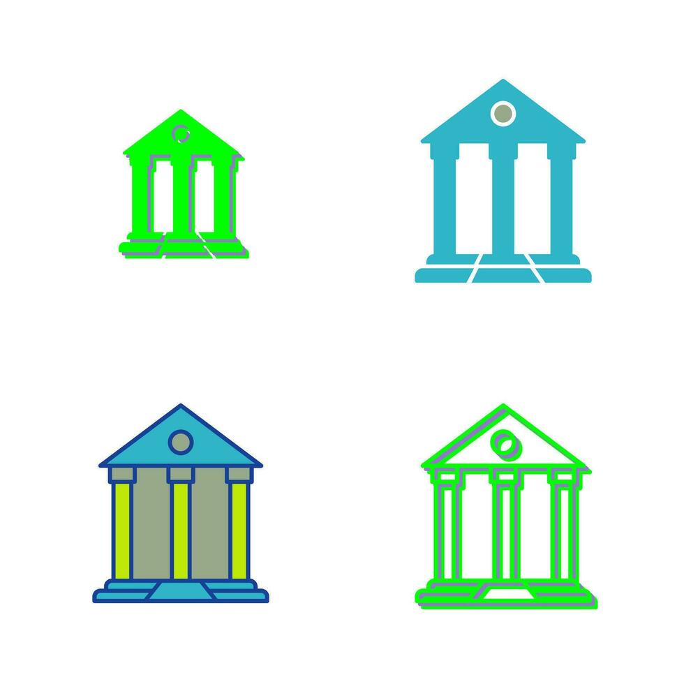 Parthenon Vector Icon