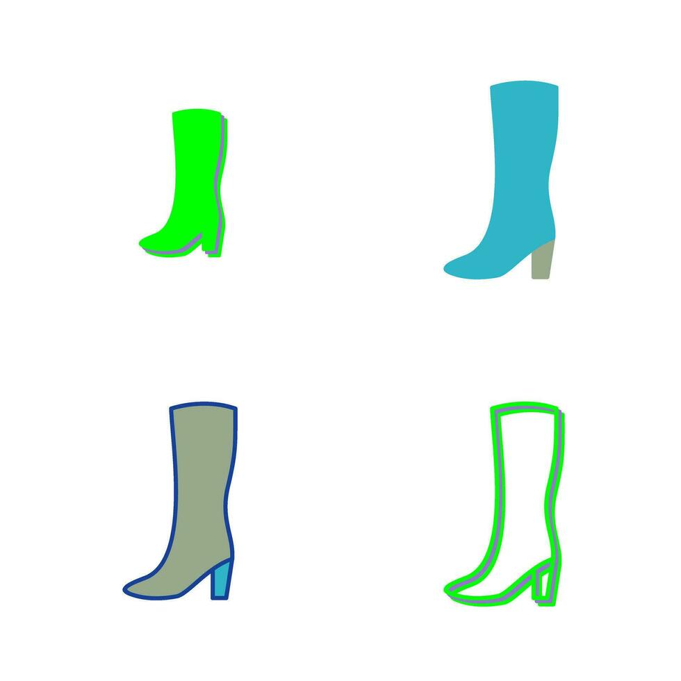 Long Boots Vector Icon