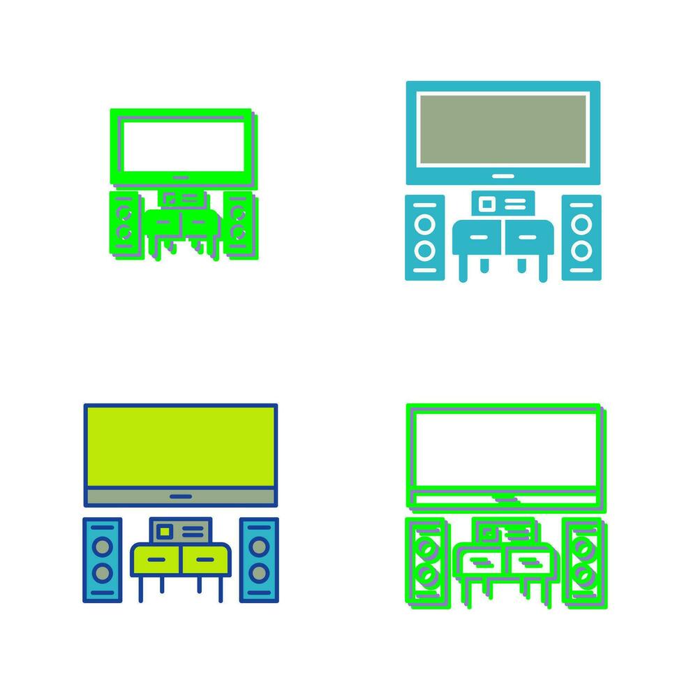 Home Theater Vector Icon