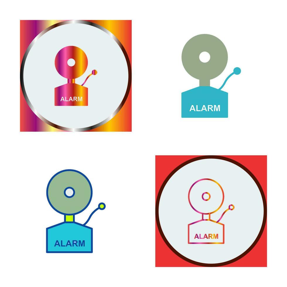 icono de vector de alarmas