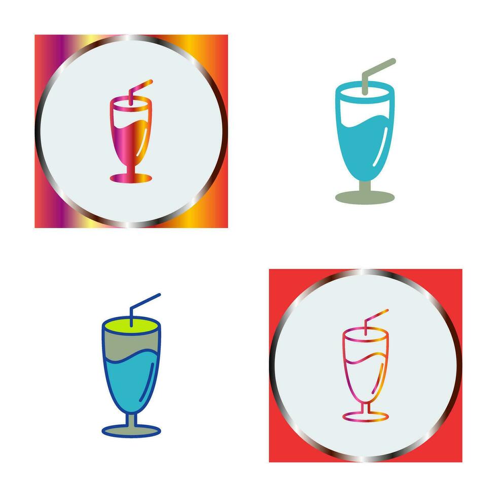 Milkshake Vector Icon