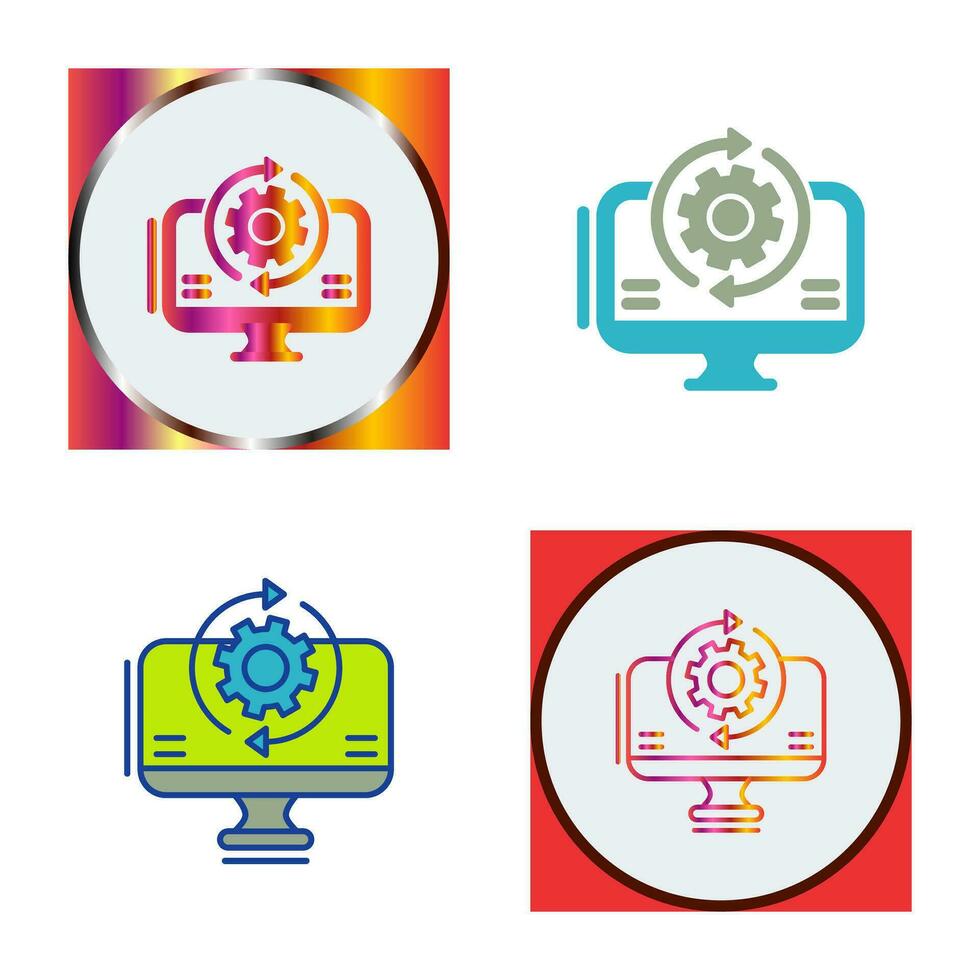 Synchronization Vector Icon