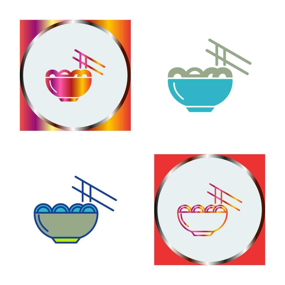 Chinese food Vector Icon