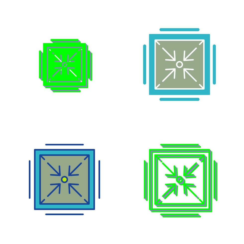 minimizar el icono de vector