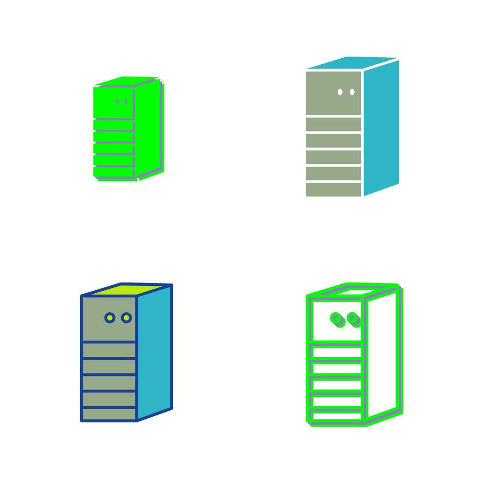 Server Network Vector Icon