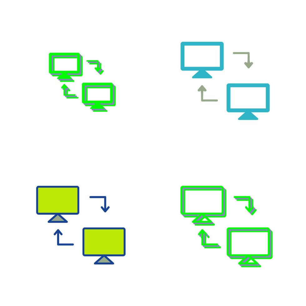 Sharing Systems Vector Icon