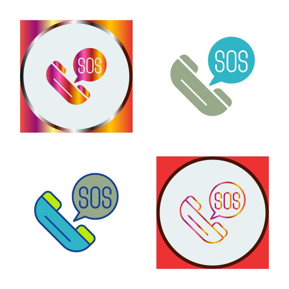 Sos Vector Icon