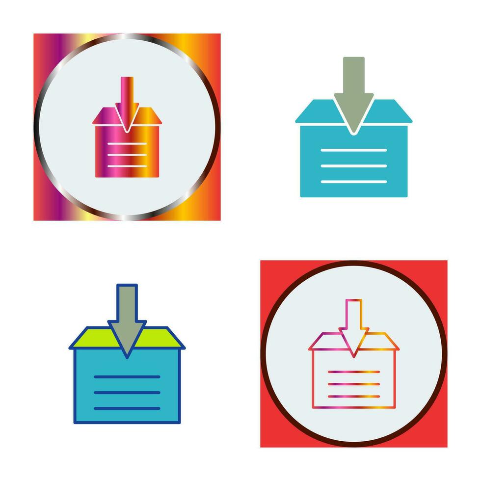 Archive Vector Icon