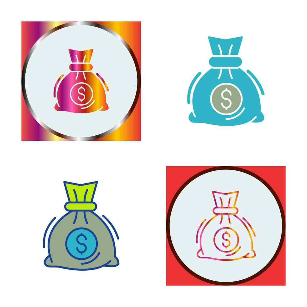 Money Bag Vector Icon