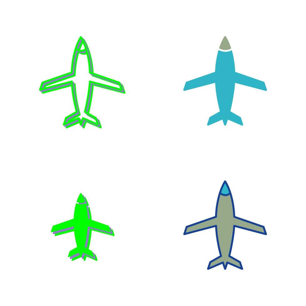 icono de vector de avión