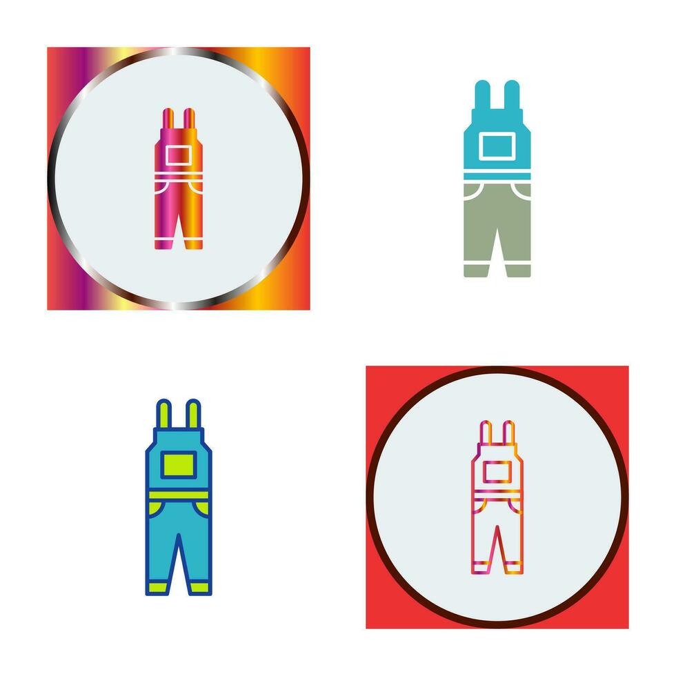 Jumpsuit Vector Icon