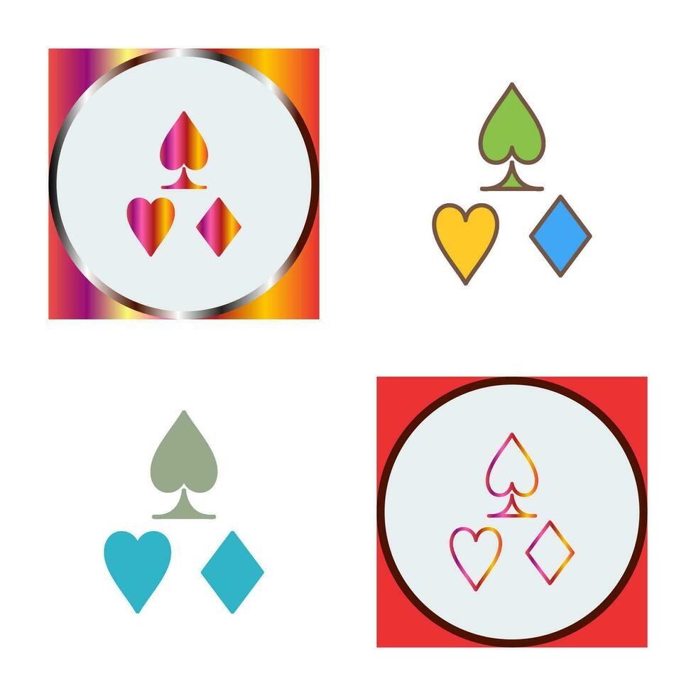 Card Suits Vector Icon