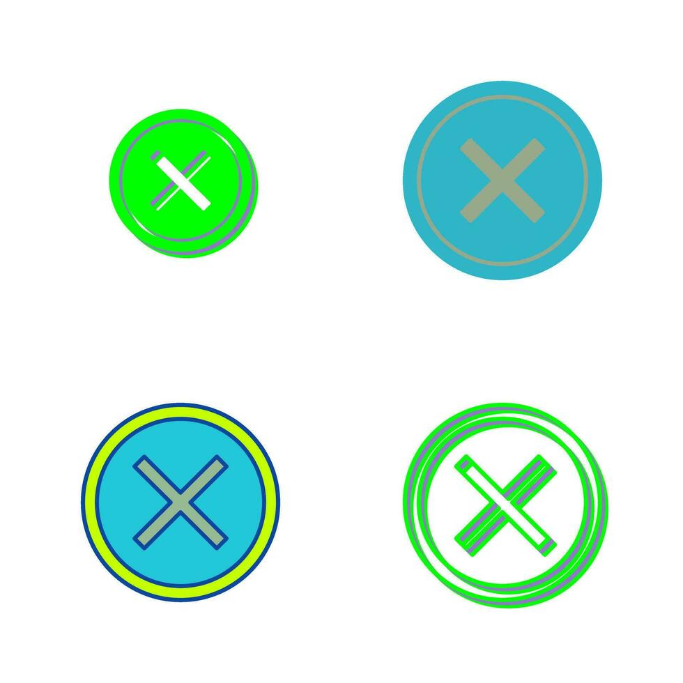 Do Not Cross Vector Icon