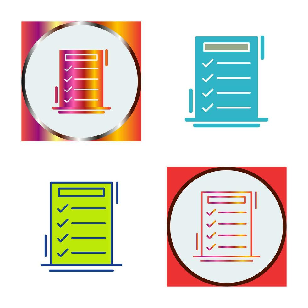 To-do List Vector Icon