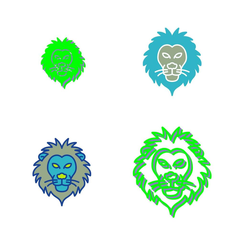 Lion Vector Icon