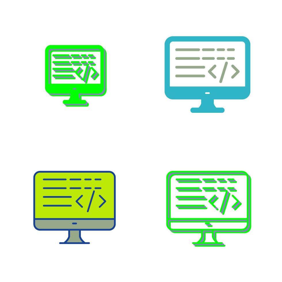 Coding Vector Icon 29603156 Vector Art at Vecteezy