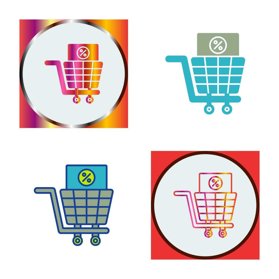 Shopping Tax Vector Icon