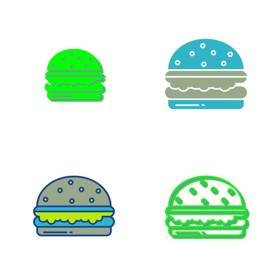 Burger Vector Icon