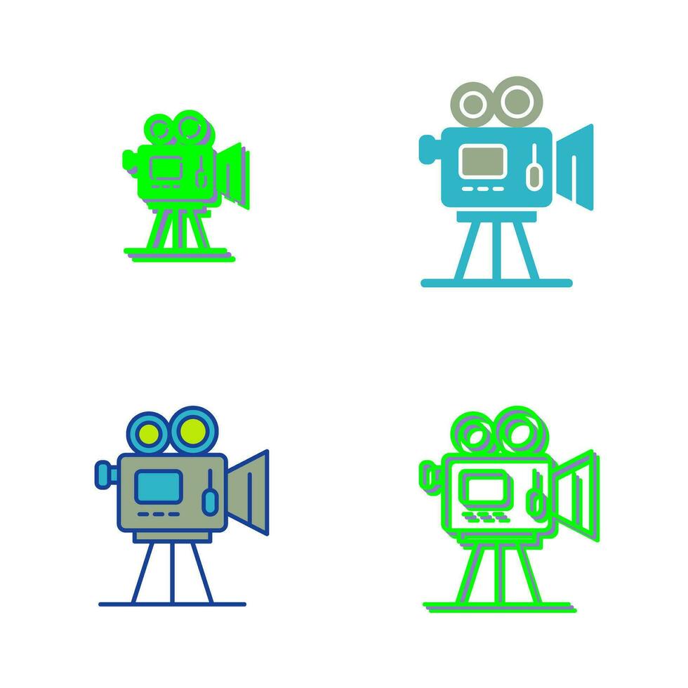 Movie camera Vector Icon