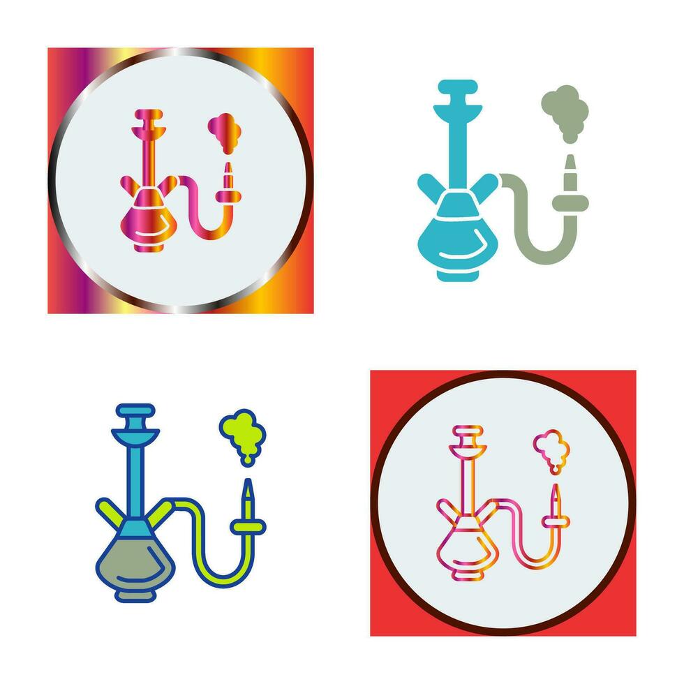 icono de vector de cachimba