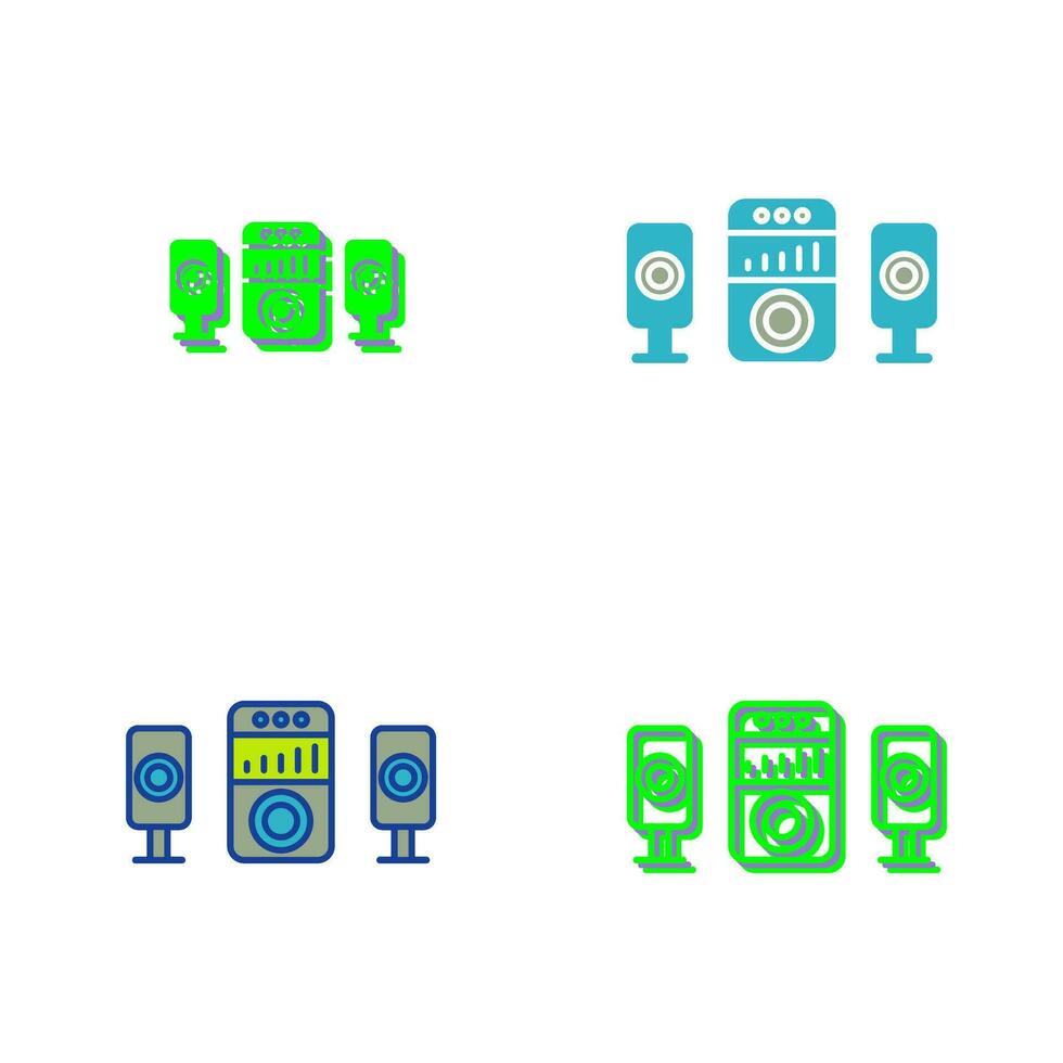 Sound System Vector Icon