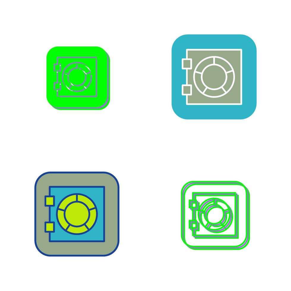 Safe Box Vector Icon