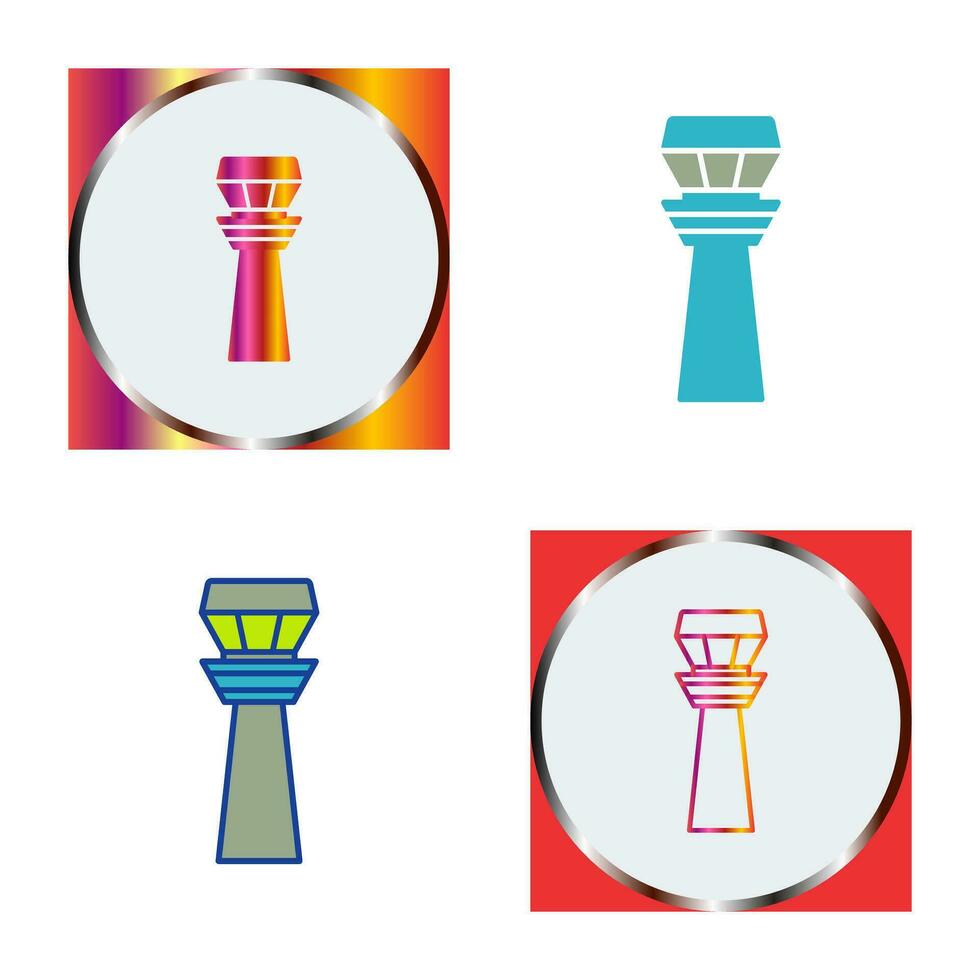 Control Tower Vector Icon