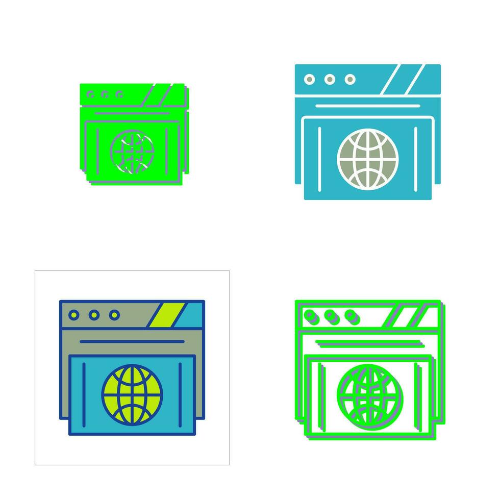 Browser Vector Icon