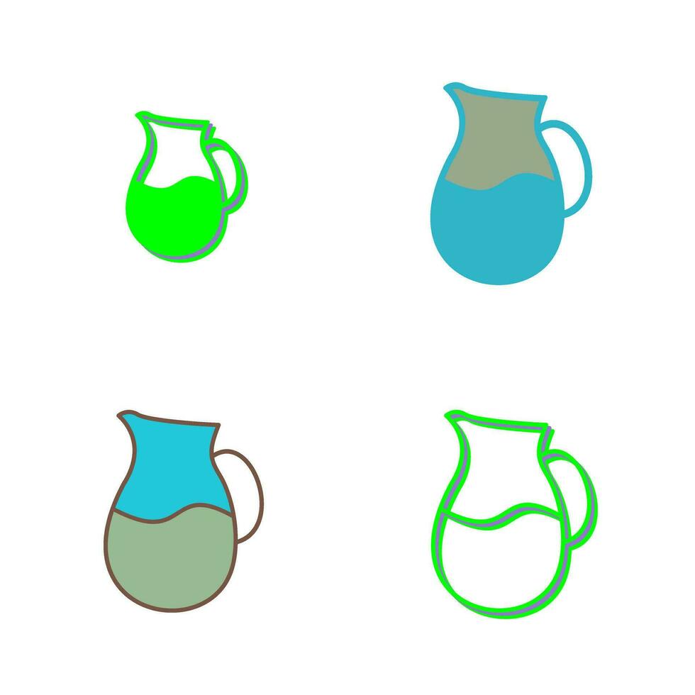 Milk Jug Vector Icon