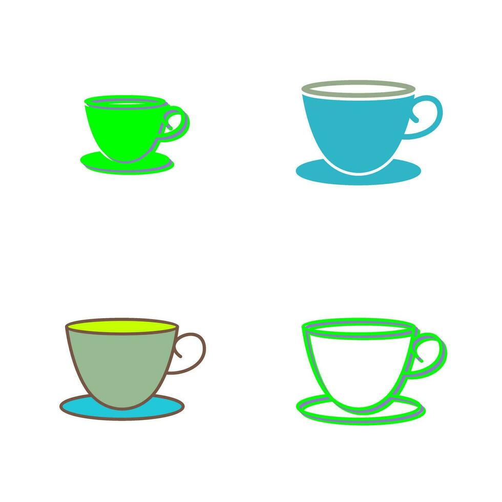 Tea Cup Vector Icon