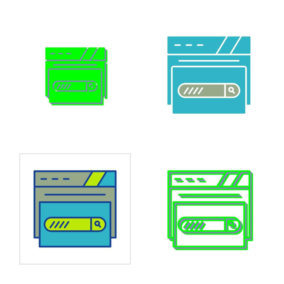 Search Bar Vector Icon